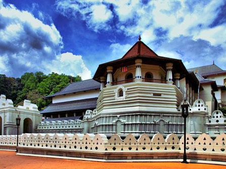 Temple of the Tooth Kandy Sri Lanka