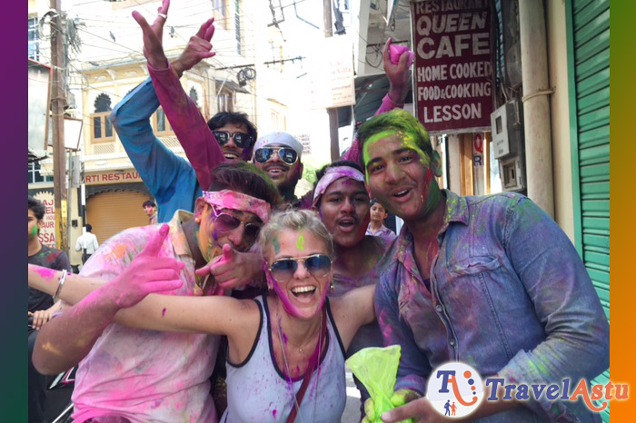 Ms. Gaby enjoying Holi Festival 2027